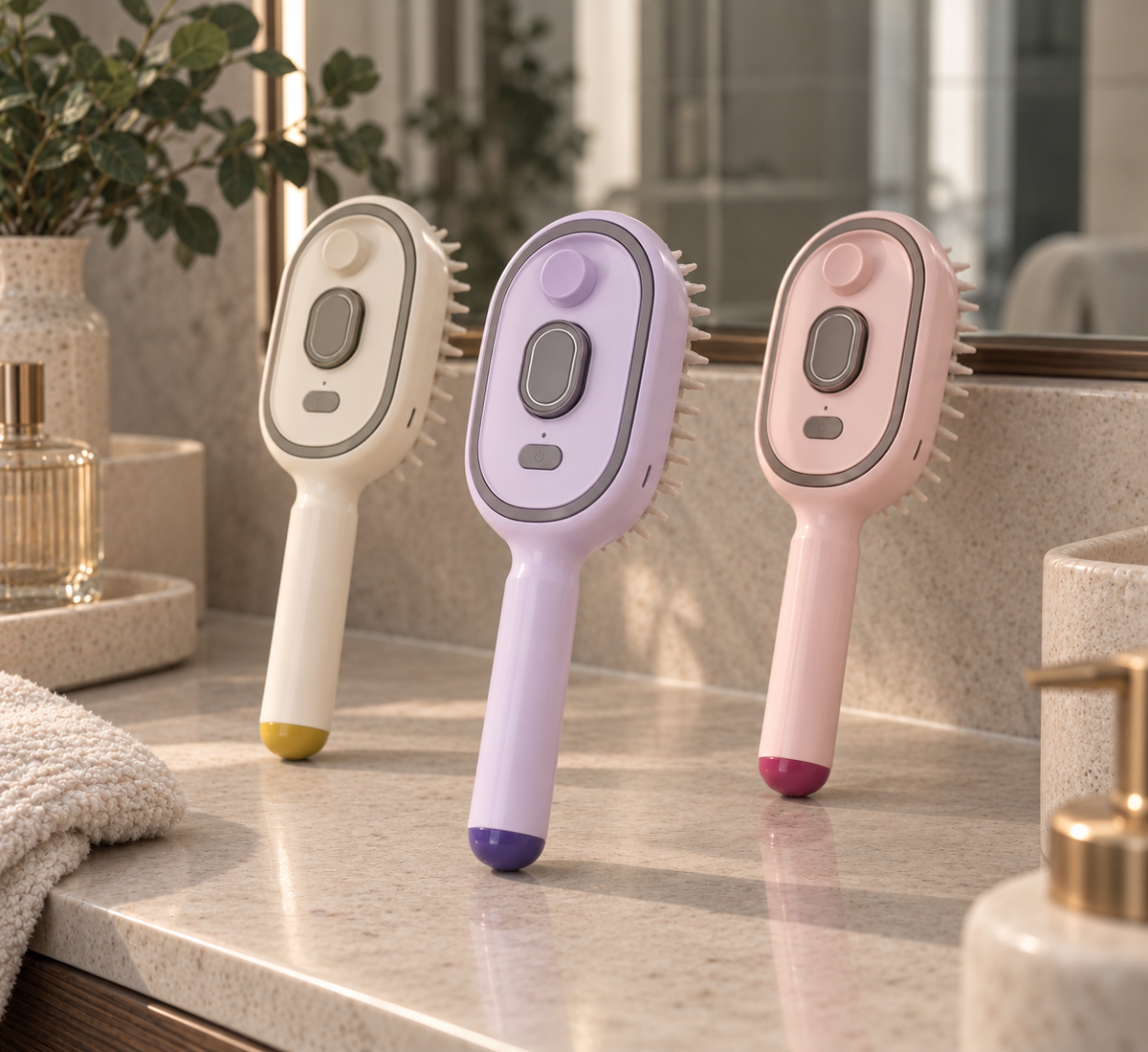 ScalpMist 3-in-1 Massage Brush